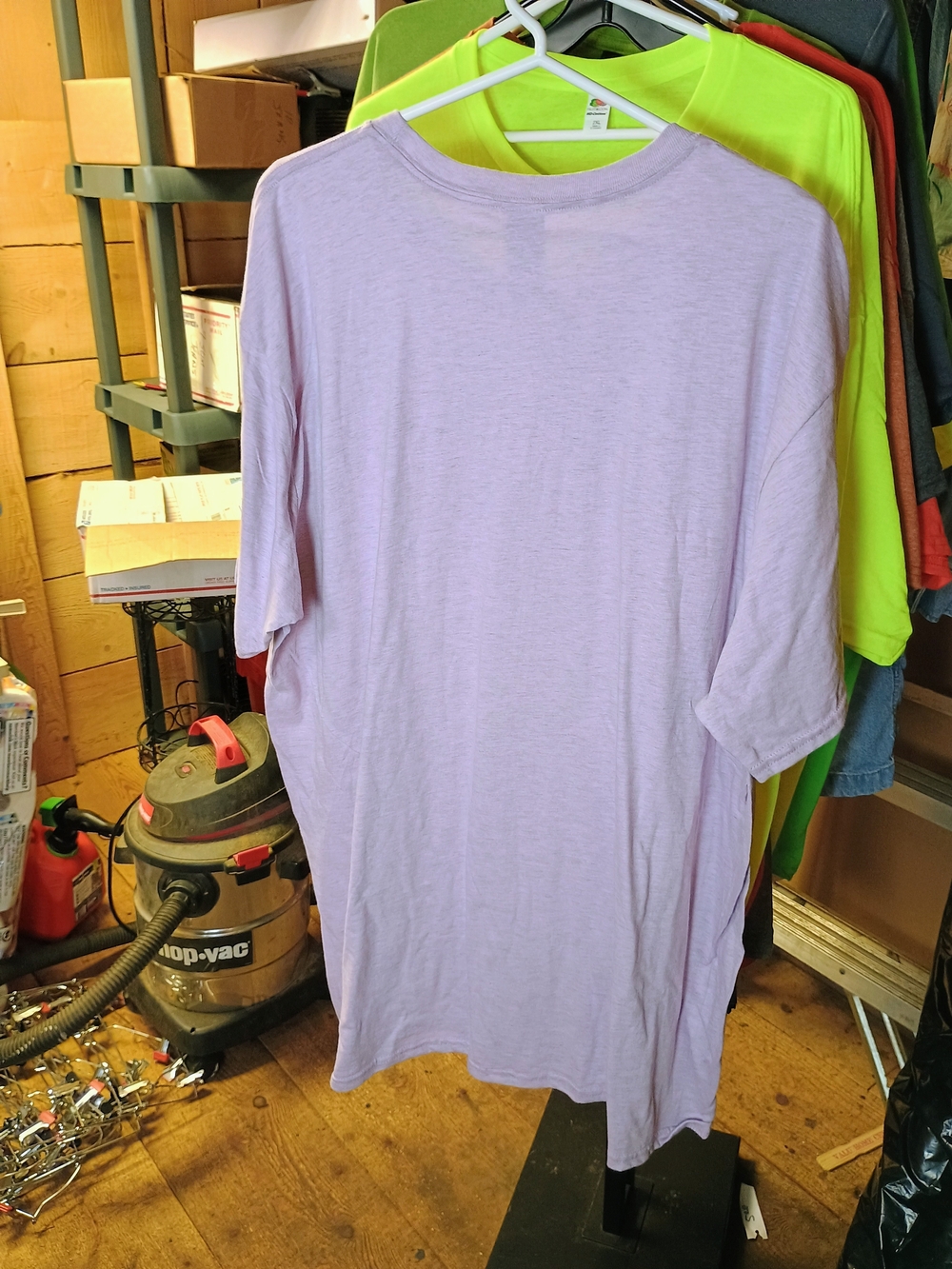 5 Assorted Solid Color Crewneck Tees - Pastel & Bright Pack #2 Bin 22 - Picture 16 of 16